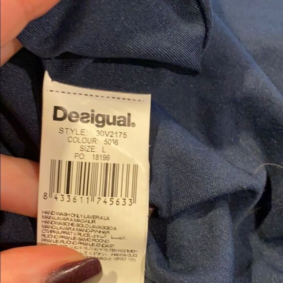 Multicolor Chevron Pattern Dress - Picture 7 of 7